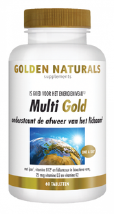 Golden Naturals Multi Gold Tabletten 60TB Golden Naturals Multi Gold Tabletten 60TB
