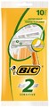 Bic 2 Wegwerpscheermesjes 10ST Bic 2 Wegwerpscheermesjes 10ST