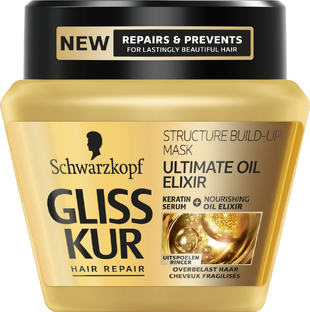 Schwarzkopf Gliss Kur Ultimate Oil Elixir Masker 200ML