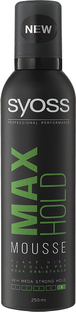 Syoss Max Hold Mousse 250ML Syoss Max Hold Mousse 250ML