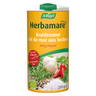 A.Vogel Herbamare Spicy Kruidenzout 250GR A.Vogel Herbamare Spicy Kruidenzout 250GR