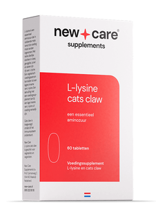 New Care L-Lysine Cats Claw Tabletten 60TB New Care L-Lysine Cats Claw Tabletten 60TB