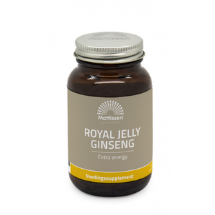Mattisson HealthStyle Ginseng Royal Jelly Capsules 60CP Mattisson HealthStyle Ginseng Royal Jelly Capsules 60CP