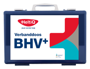 HeltiQ Verbanddoos Modulair BHV Plus - Blauw 1ST HeltiQ Verbanddoos Modulair BHV Plus - Blauw 1ST