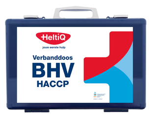 HeltiQ Verbanddoos Modulair BHV HACCP Blauw 1ST