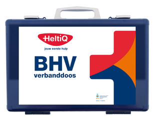 HeltiQ BHV Verbanddoos Modulair - Blauw 1ST HeltiQ BHV Verbanddoos Modulair - Blauw 1ST