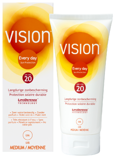 De Online Drogist Vision Everyday Day Sun Protect SPF20 180ML aanbieding