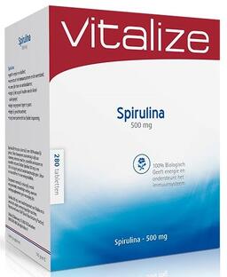 Vitalize Spirulina 500 mg Tabletten 280TB