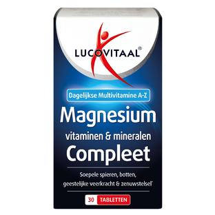 Lucovitaal Magnesium Vitaminen Mineralen Compleet 30TB