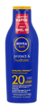 Nivea Sun Protect & Hydrate Zonnemelk SPF20 200ML Nivea Sun Protect & Hydrate Zonnemelk SPF20 200ML