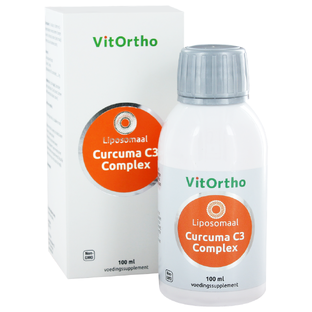 VitOrtho Curcuma C3 Complex Liposomaal 100ML VitOrtho Curcuma C3 Complex Liposomaal 100ML
