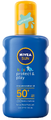 Nivea Sun Kids Hydraterende Zonnespray SPF50+ 200ML Nivea Sun Kids Hydraterende Zonnespray SPF50+ 200ML