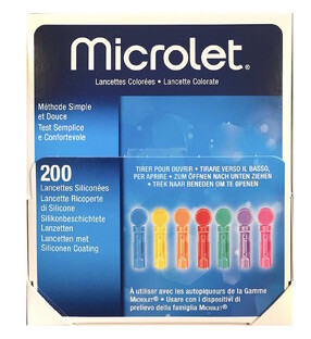 Bayer Microlet Lancetten 200ST Bayer Microlet Lancetten 200ST
