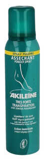Akileine Poeder Spray Voeten Zeer Sterke Transpiratie 150ML Akileine Poeder Spray Voeten Zeer Sterke Transpiratie 150ML