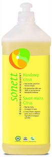 Sonett Handzeep Citrus Navulling 1000ML Sonett Handzeep Citrus Navulling 1000ML