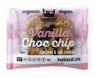 Kookie Cat Koek Vanilla Choc Chip 50GR