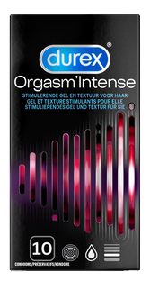 Durex Condooms Orgasm Intense 10ST Durex Condooms Orgasm Intense 10ST