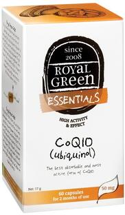 Royal Green CoQ10 Capsules 60CP
