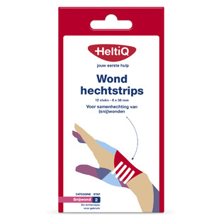 HeltiQ Wondhechtstrips 12ST HeltiQ Wondhechtstrips 12ST