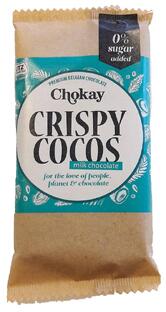 Chokay Chocoladereep Crispy Cocos 85GR