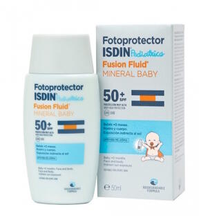 ISDIN Fotoprotector Fusion Fluid Mineral Baby SPF50+ 50ML