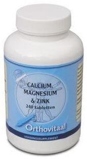 Orthovitaal Calcium, Magnesium & Zink 240st. 240TB