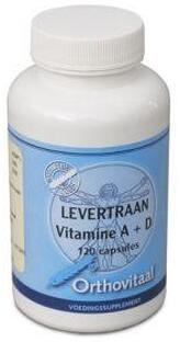 Orthovitaal Levertraan Vitamine A + D Capsules 120CP