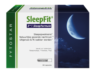 Fytostar SleepFit 3in1 Slaapformule Capsules 60CP
