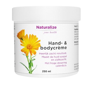 Natusor Naturalize Hand- & bodycrème 250ML Natusor Naturalize Hand- & bodycrème 250ML