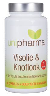 Unipharma Visolie & Knoflook 90CP Unipharma Visolie & Knoflook 90CP