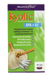MannaVital Kyolic EPA + K2 Capsules 80CP