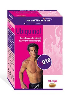 MannaVital Ubiquinol CoQ10 Capsules 60CP MannaVital Ubiquinol CoQ10 Capsules 60CP