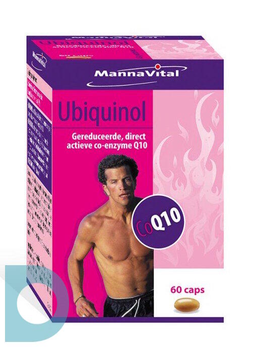 kruis Volgen Kinderpaleis MannaVital Ubiquinol CoQ10 kopen bij De Online Drogist.