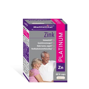 MannaVital Zink Platinum Capsules 60VCP MannaVital Zink Platinum Capsules 60VCP