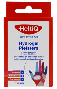 HeltiQ Hydrogel Pleisters 5ST  HeltiQ Hydrogel Pleisters 5ST
