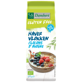 Damhert Gluten Free Havervlokken 275GR Damhert Gluten Free Havervlokken 275GR