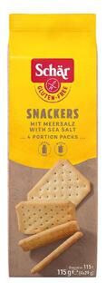 Schar Snackers Crackers Glutenvrij 115GR