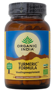 Organic India Turmeric Formula Capsules 90CP