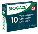 Biogaze Verbandgazen 5x5cm 10ST Biogaze Verbandgazen 5x5cm 10ST