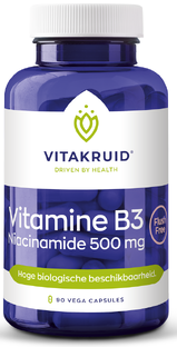 Vitakruid B3 Niacinamide 500mg Capsules 90CP