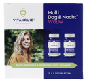 Vitakruid Multi Dag & Nacht Vrouw 100% Vegan 2 x 30 60TB
