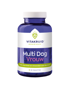 Vitakruid Multi Dag Vrouw 100% Vegan 90TB 