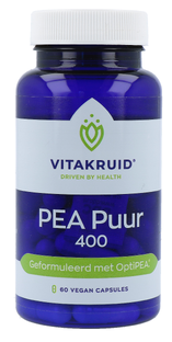 Vitakruid PEA Puur 400 OptiPEA® Palmitoylethanolamide 60VCP Vitakruid PEA Puur 400 OptiPEA® Palmitoylethanolamide 60VCP