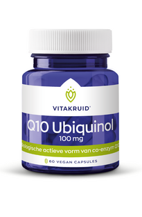 Vitakruid Co-enzym Q10 Ubiquinol 100 mg 60VCP 