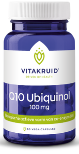 Vitakruid Q10 Ubiquinol 100mg Capsules 60VCP Vitakruid Q10 Ubiquinol 100mg Capsules 60VCP