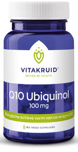 Vitakruid Q10 Ubiquinol 100mg Capsules 60VCP