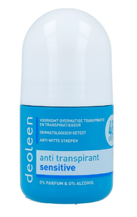 Deoleen Anti-transpirant Deodorant Roller Sensitive 50ML Deoleen Anti-transpirant Deodorant Roller Sensitive 50ML