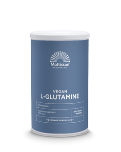Mattisson HealthStyle L-Glutamine Poeder 250GR Mattisson HealthStyle L-Glutamine Poeder 250GR