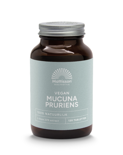Mattisson HealthStyle Mucuna Pruriens Tabletten 120TB Mattisson HealthStyle Mucuna Pruriens Tabletten 120TB