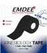 Emdee Kinesiology Tape Zwart Non Cut 1ST 30881 Emdee Kinesiology Tape Zwart Non Cut 1ST 30881